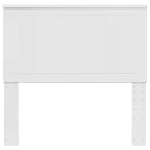 vidaXL Headboard with Headboard Gloss White 100 cm Engineered wood