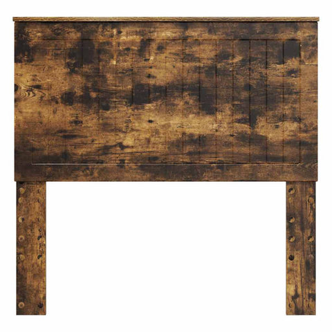 vidaXL Headboard with Headboard Smoked Oak 100 cm Engineered wood