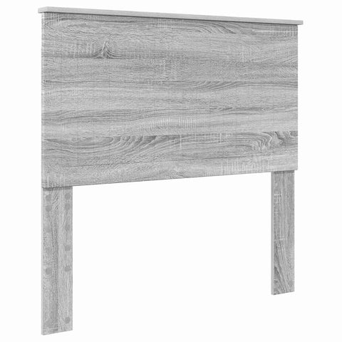 vidaXL Headboard with Headboard Grey Sonoma 100 cm Engineered wood