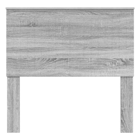 vidaXL Headboard with Headboard Grey Sonoma 100 cm Engineered wood