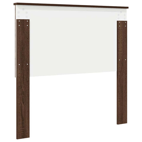 vidaXL Headboard with Headboard Brown Oak 100 cm Engineered wood