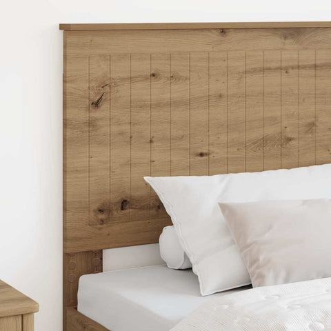 vidaXL Headboard with Headboard Artisan Oak 100 cm Engineered wood