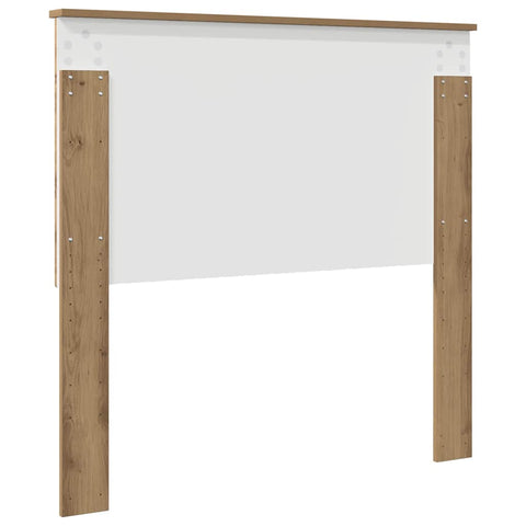 vidaXL Headboard with Headboard Artisan Oak 100 cm Engineered wood
