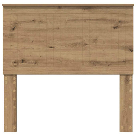 vidaXL Headboard with Headboard Artisan Oak 100 cm Engineered wood