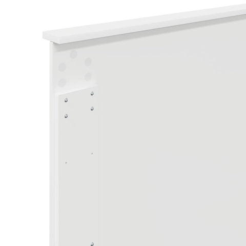 vidaXL Headboard with Headboard White 90 cm Engineered wood