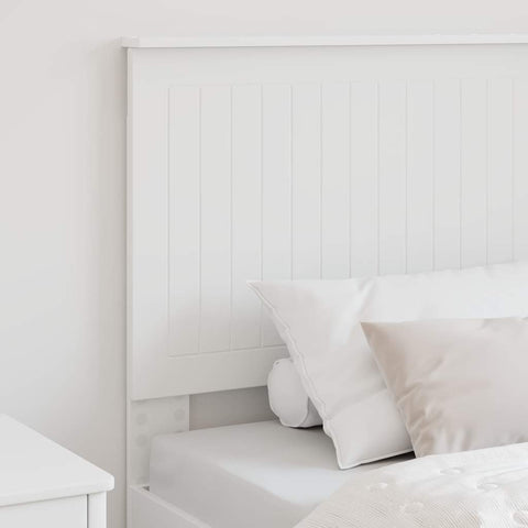 vidaXL Headboard with Headboard White 90 cm Engineered wood