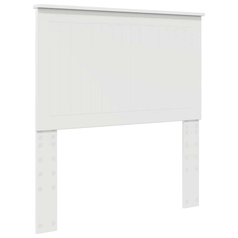 vidaXL Headboard with Headboard White 90 cm Engineered wood