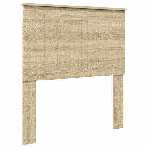vidaXL Headboard with Headboard Sonoma Oak 90 cm Engineered wood