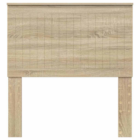 vidaXL Headboard with Headboard Sonoma Oak 90 cm Engineered wood
