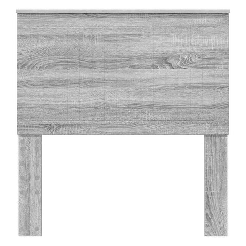 vidaXL Headboard with Headboard Grey Sonoma 90 cm Engineered wood