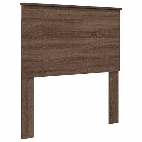 vidaXL Headboard with Headboard Brown Oak 90 cm Engineered wood