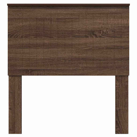 vidaXL Headboard with Headboard Brown Oak 90 cm Engineered wood