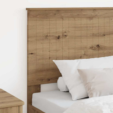 vidaXL Headboard with Headboard Artisan Oak 90 cm Engineered wood
