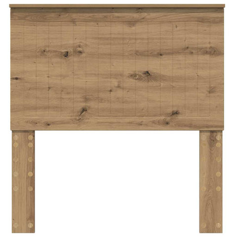 vidaXL Headboard with Headboard Artisan Oak 90 cm Engineered wood