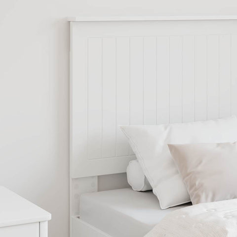 vidaXL Headboard with Headboard White 80 cm Engineered wood