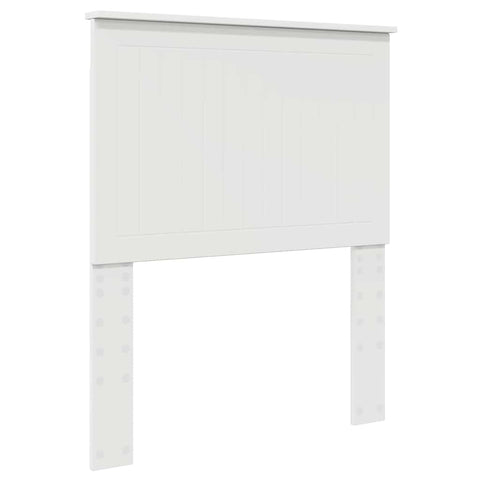 vidaXL Headboard with Headboard White 80 cm Engineered wood