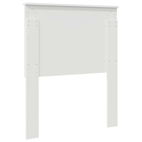 vidaXL Headboard with Headboard White 80 cm Engineered wood