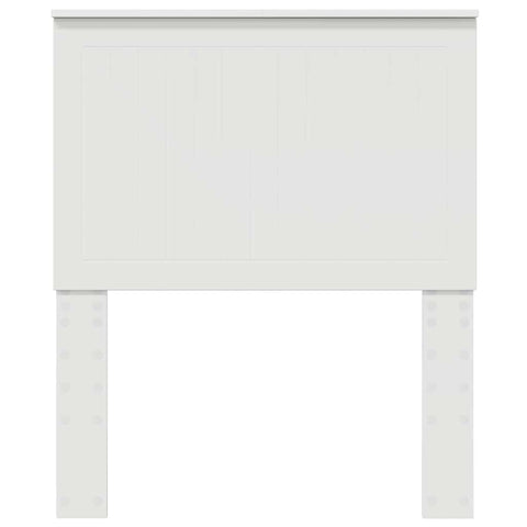 vidaXL Headboard with Headboard White 80 cm Engineered wood