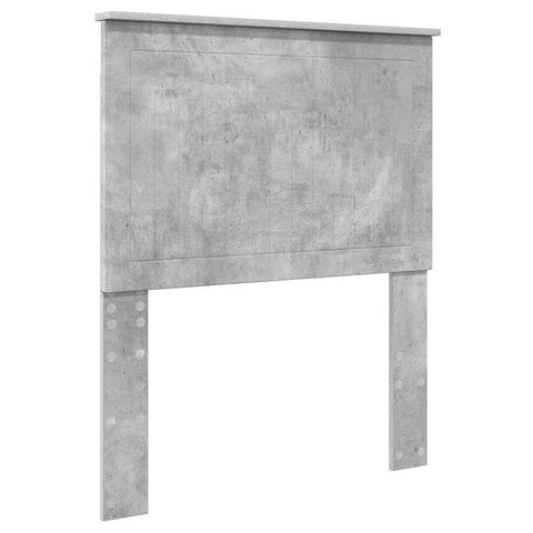 vidaXL Headboard with Headboard Concrete Grey 80 cm Engineered wood