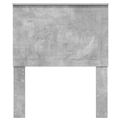 vidaXL Headboard with Headboard Concrete Grey 80 cm Engineered wood