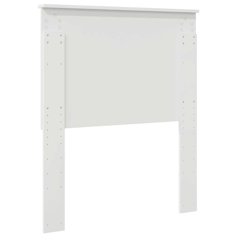 vidaXL Headboard with Headboard Gloss White 80 cm Engineered wood