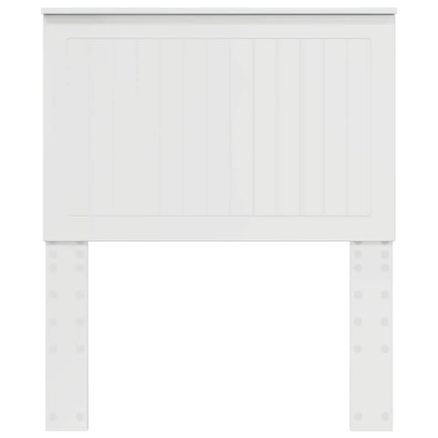 vidaXL Headboard with Headboard Gloss White 80 cm Engineered wood