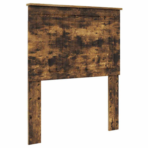 vidaXL Headboard with Headboard Smoked Oak 80 cm Engineered wood