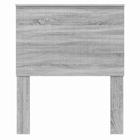 vidaXL Headboard with Headboard Grey Sonoma 80 cm Engineered wood