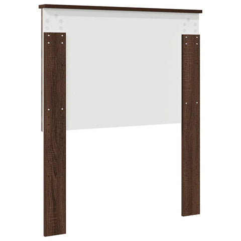 vidaXL Headboard with Headboard Brown Oak 80 cm Engineered wood