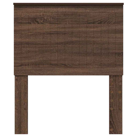 vidaXL Headboard with Headboard Brown Oak 80 cm Engineered wood