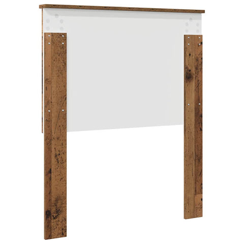 vidaXL Headboard with Headboard Old Wood 80 cm Engineered wood