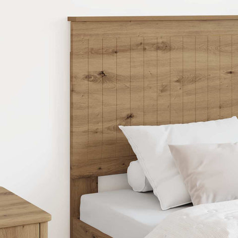 vidaXL Headboard with Headboard Artisan Oak 80 cm Engineered wood
