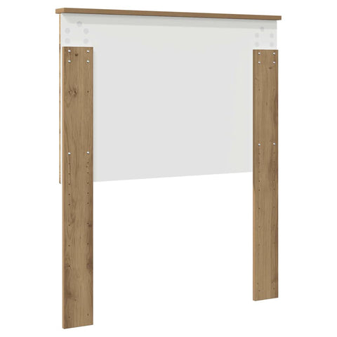 vidaXL Headboard with Headboard Artisan Oak 80 cm Engineered wood