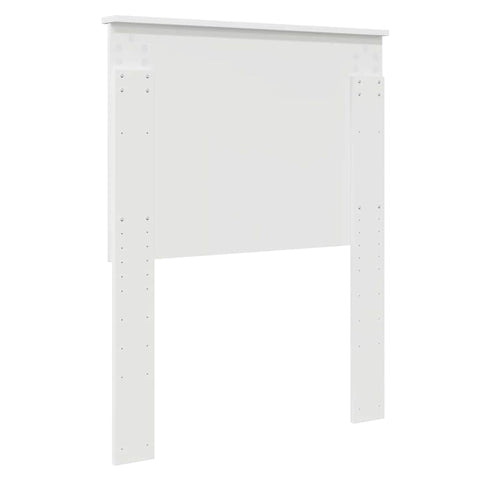 vidaXL Headboard with Headboard White 75 cm Engineered wood