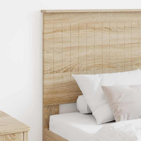 vidaXL Headboard with Headboard Sonoma Oak 75 cm Engineered wood