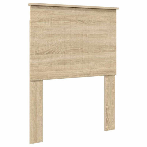 vidaXL Headboard with Headboard Sonoma Oak 75 cm Engineered wood