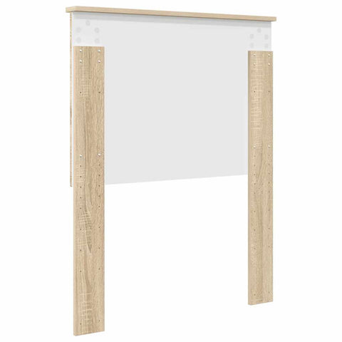 vidaXL Headboard with Headboard Sonoma Oak 75 cm Engineered wood
