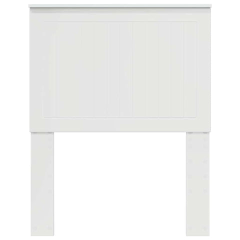 vidaXL Headboard with Headboard Gloss White 75 cm Engineered wood