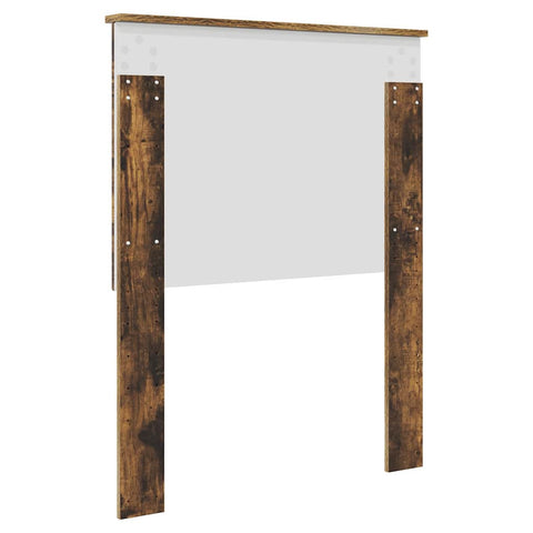 vidaXL Headboard with Headboard Smoked Oak 75 cm Engineered wood