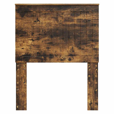 vidaXL Headboard with Headboard Smoked Oak 75 cm Engineered wood