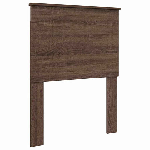vidaXL Headboard with Headboard Brown Oak 75 cm Engineered wood