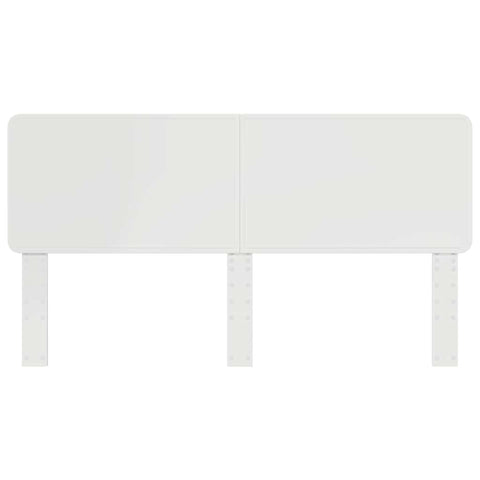 vidaXL Headboard with Headboard White 200 cm Engineered wood