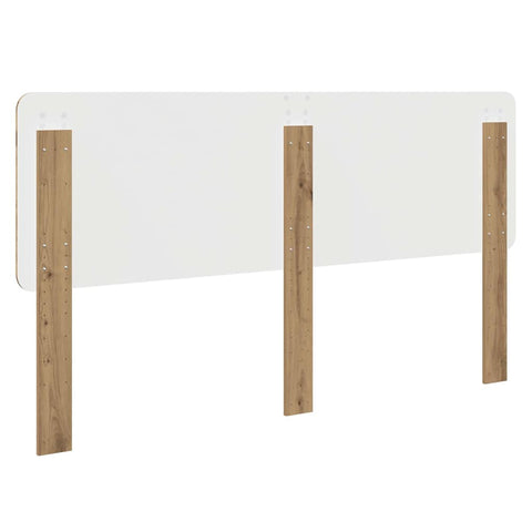vidaXL Headboard with Headboard Artisan Oak 200 cm Engineered wood