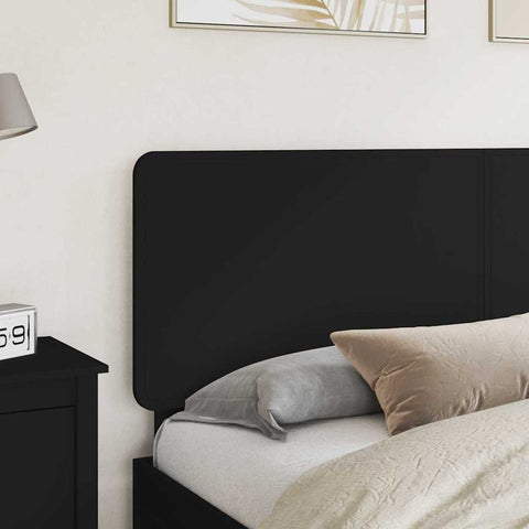 vidaXL Headboard with Headboard Black Oak 180 cm Engineered wood