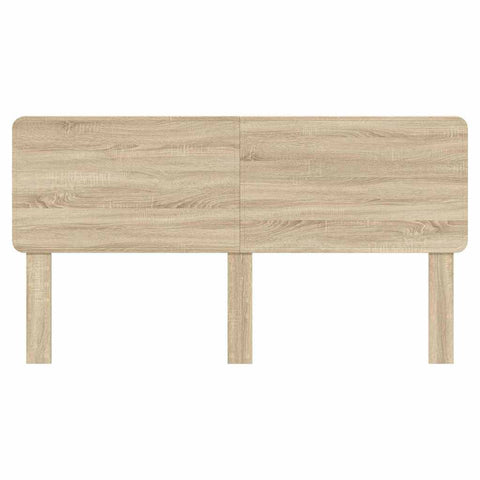 vidaXL Headboard with Headboard Sonoma Oak 180 cm Engineered wood