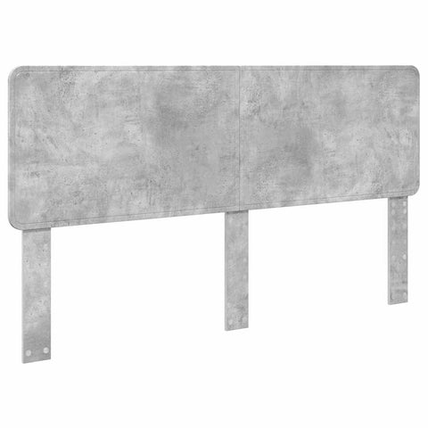 vidaXL Headboard with Headboard Concrete Grey 180 cm Engineered wood