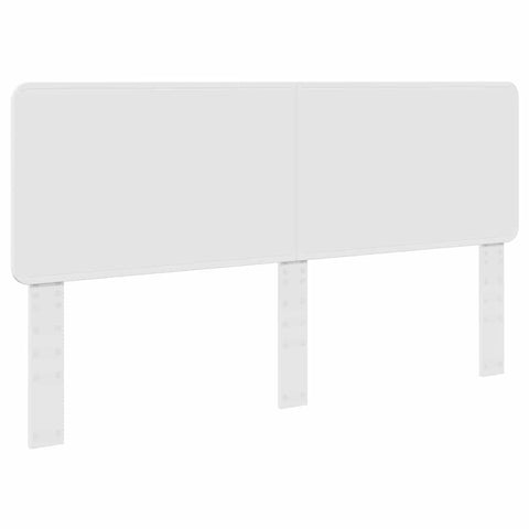 vidaXL Headboard with Headboard Gloss White 180 cm Engineered wood