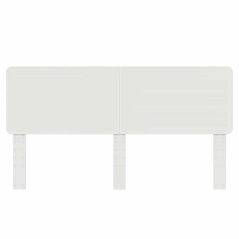 vidaXL Headboard with Headboard Gloss White 180 cm Engineered wood
