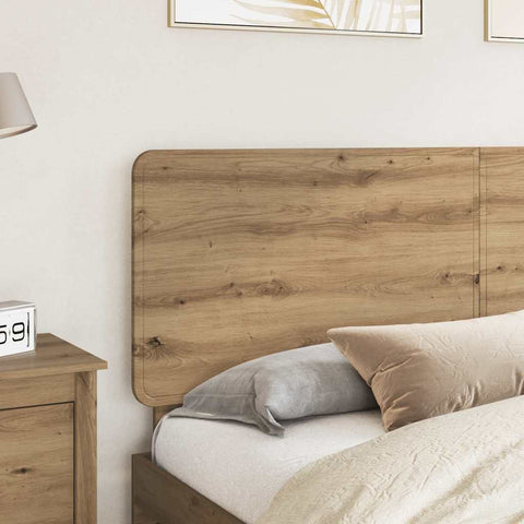 vidaXL Headboard with Headboard Artisan Oak 180 cm Engineered wood