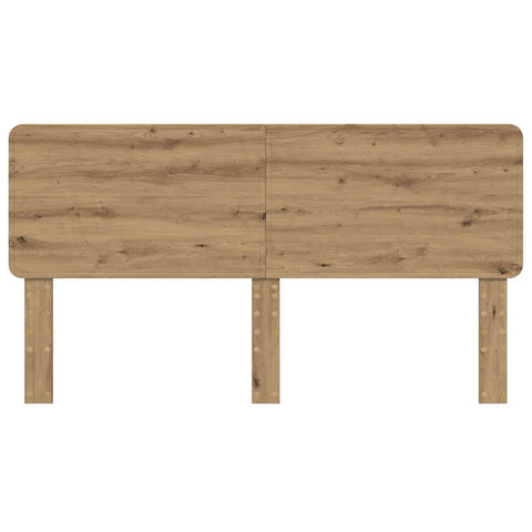 vidaXL Headboard with Headboard Artisan Oak 180 cm Engineered wood